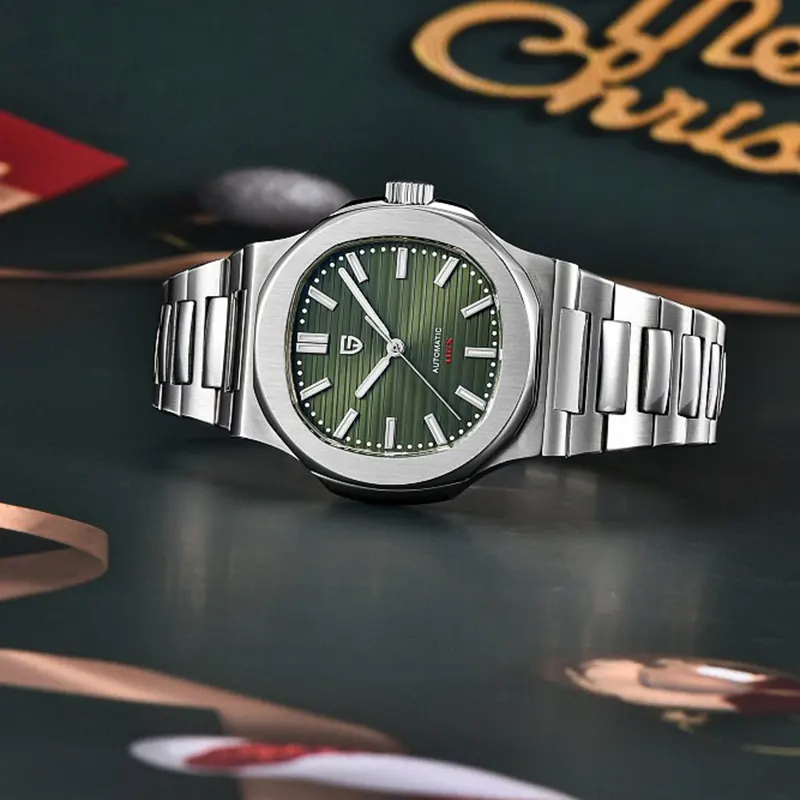 Pagani Design Nautilus Green Dial Automatic Men's Watch- PD-1728